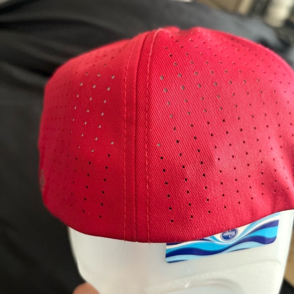 Vintage Pacific Headwear Style 474F Size L-XL Baseball Cap Red Bull Star Sporty - Picture 12 of 12